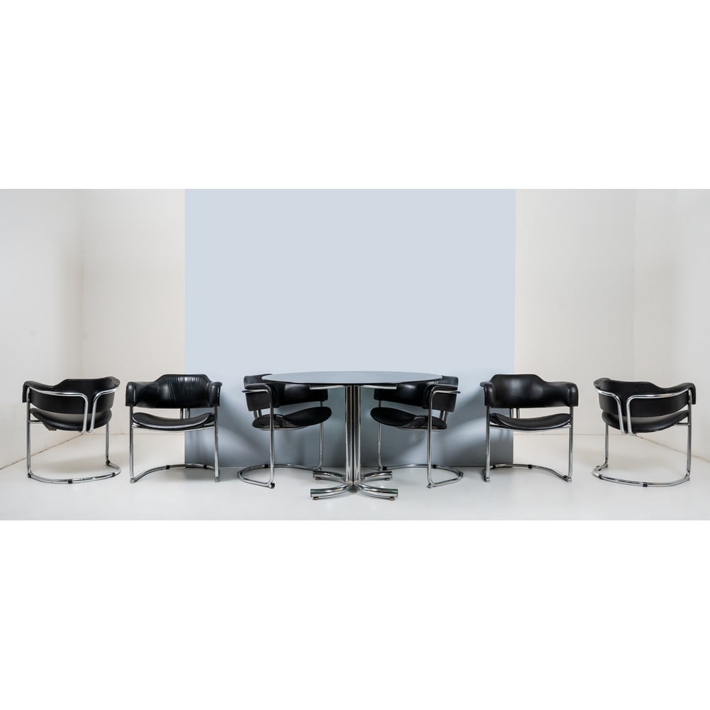 VITTORIO INTROINI (Attr.), Sei poltrone e tavolo (1 of 2)