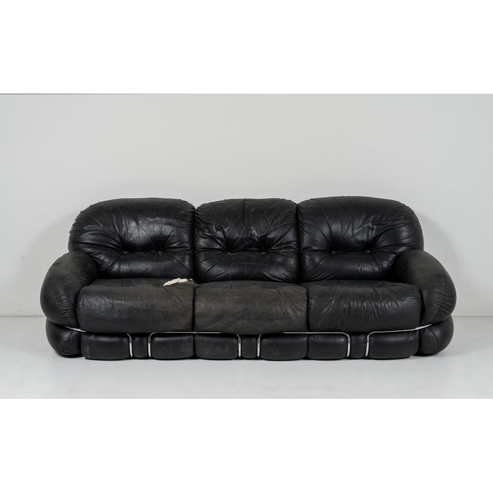 ADRIANO PIAZZESI, Divano tre posti modello “Okay” (1 of 3)