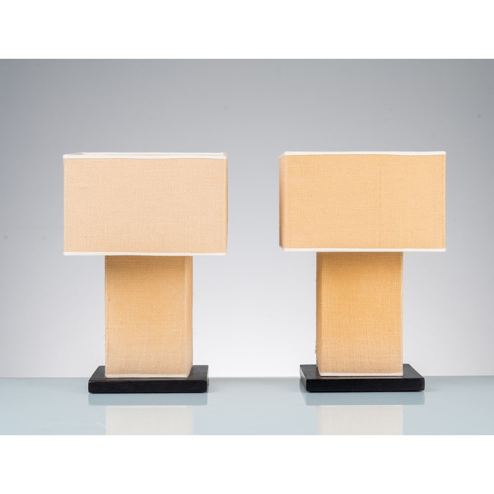 PRODUZIONE ITALIANA 1970 ca., Coppia di lampade da tavolo (1 of 1)