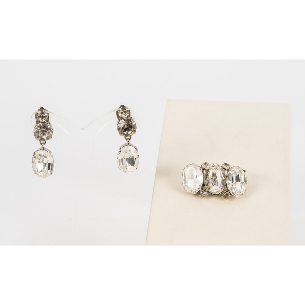 EMILIO PUCCI, Parure composta da orecchini e spilla (1 of 2)