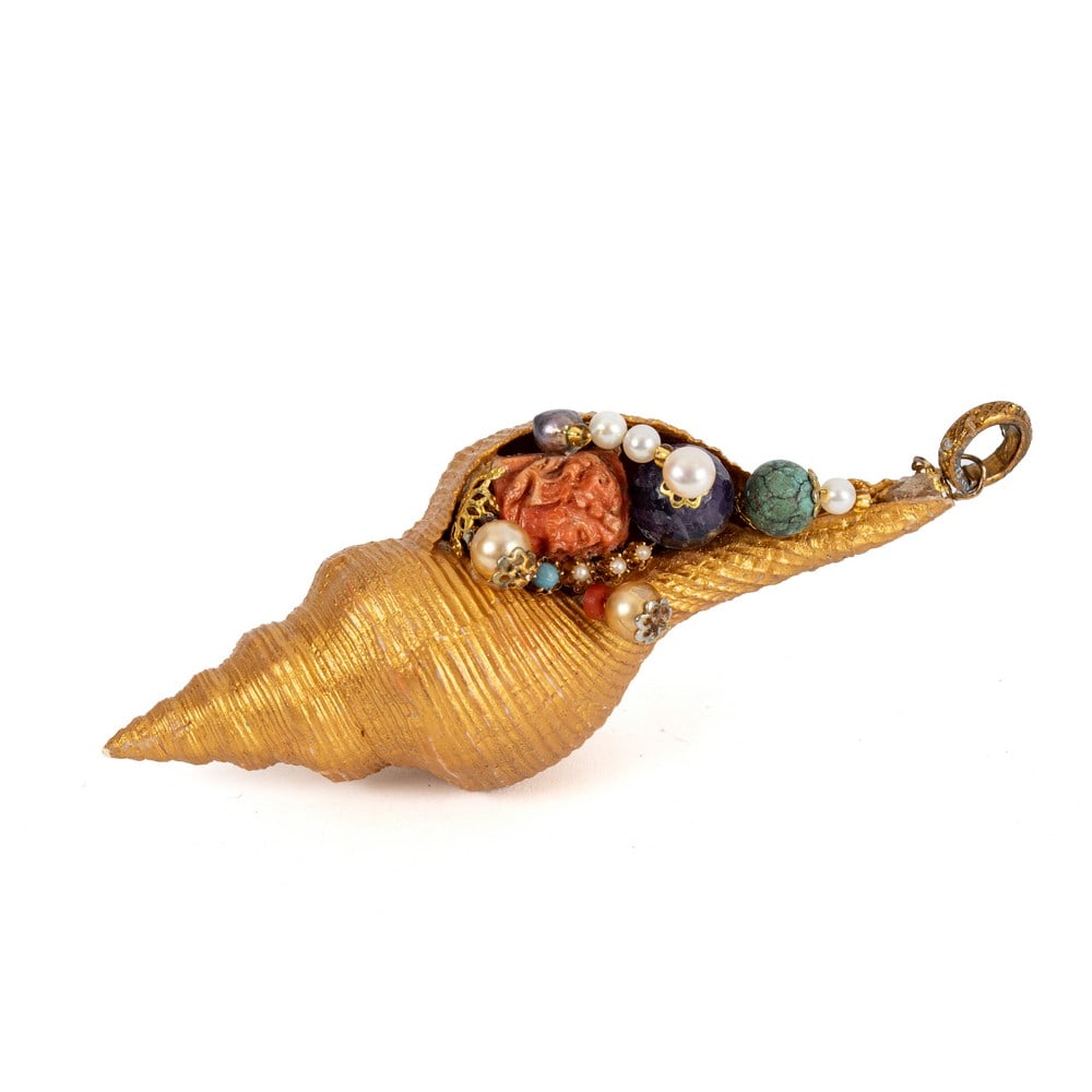 PRODUZIONE ITALIANA 1960 ca., Pendente a conchiglia (1 of 1)