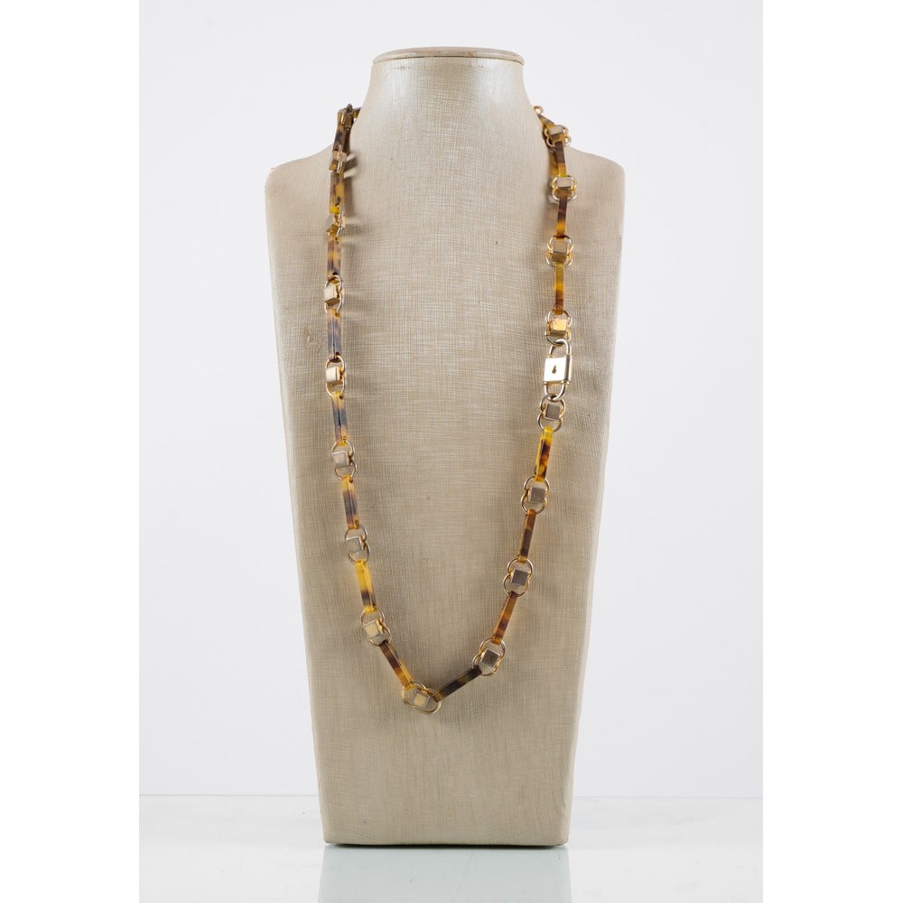 CASCIO BIJOUX, Collana con montatura in metallo dorato (1 of 1)