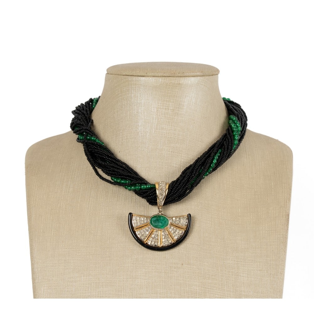 VOGUE BIJOUX, Parure composta da girocollo e orecchini (1 of 3)