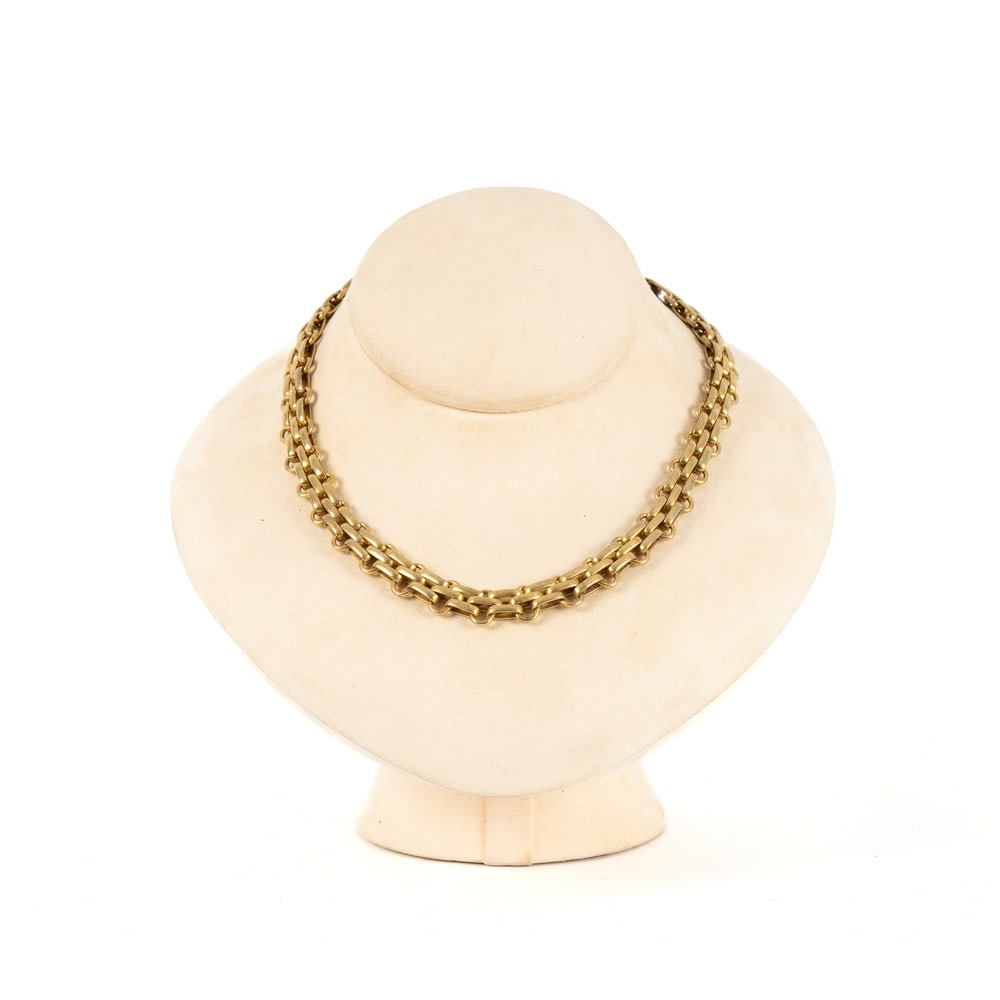 CHRISTIAN DIOR, Girocollo con montatura in metallo (1 of 2)