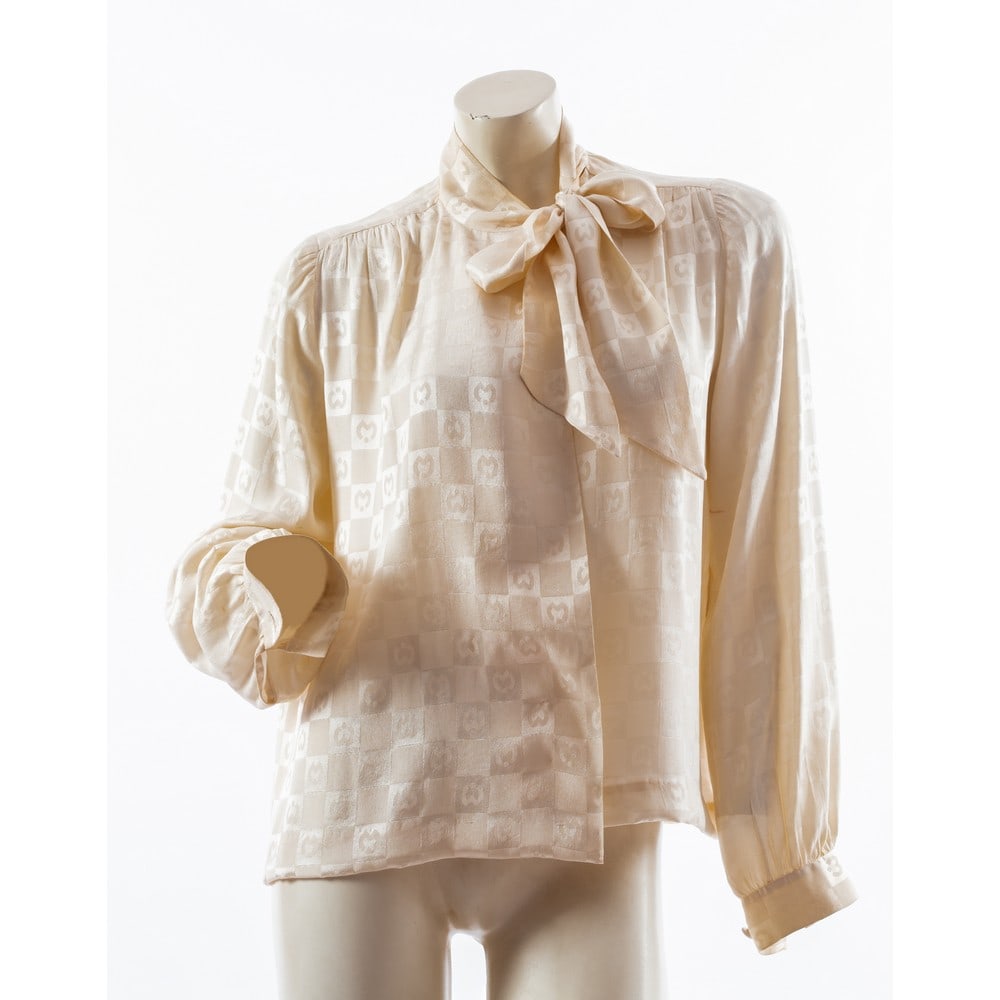 MILA SCHÖN, Camicia a manica lunga in pura seta (1 of 1)