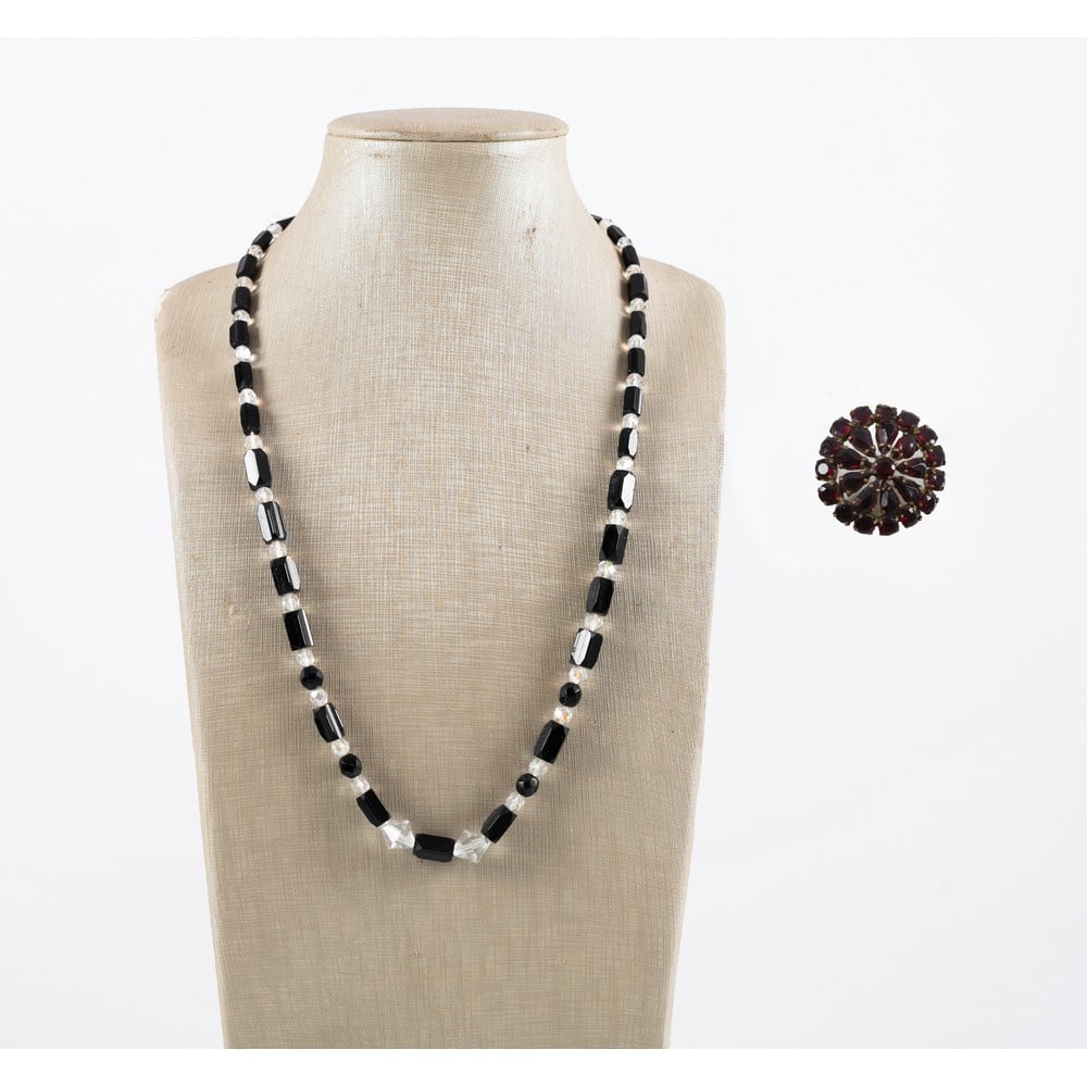 PRODUZIONE ITALIANA 1950 ca., Collana e spilla (1 of 2)
