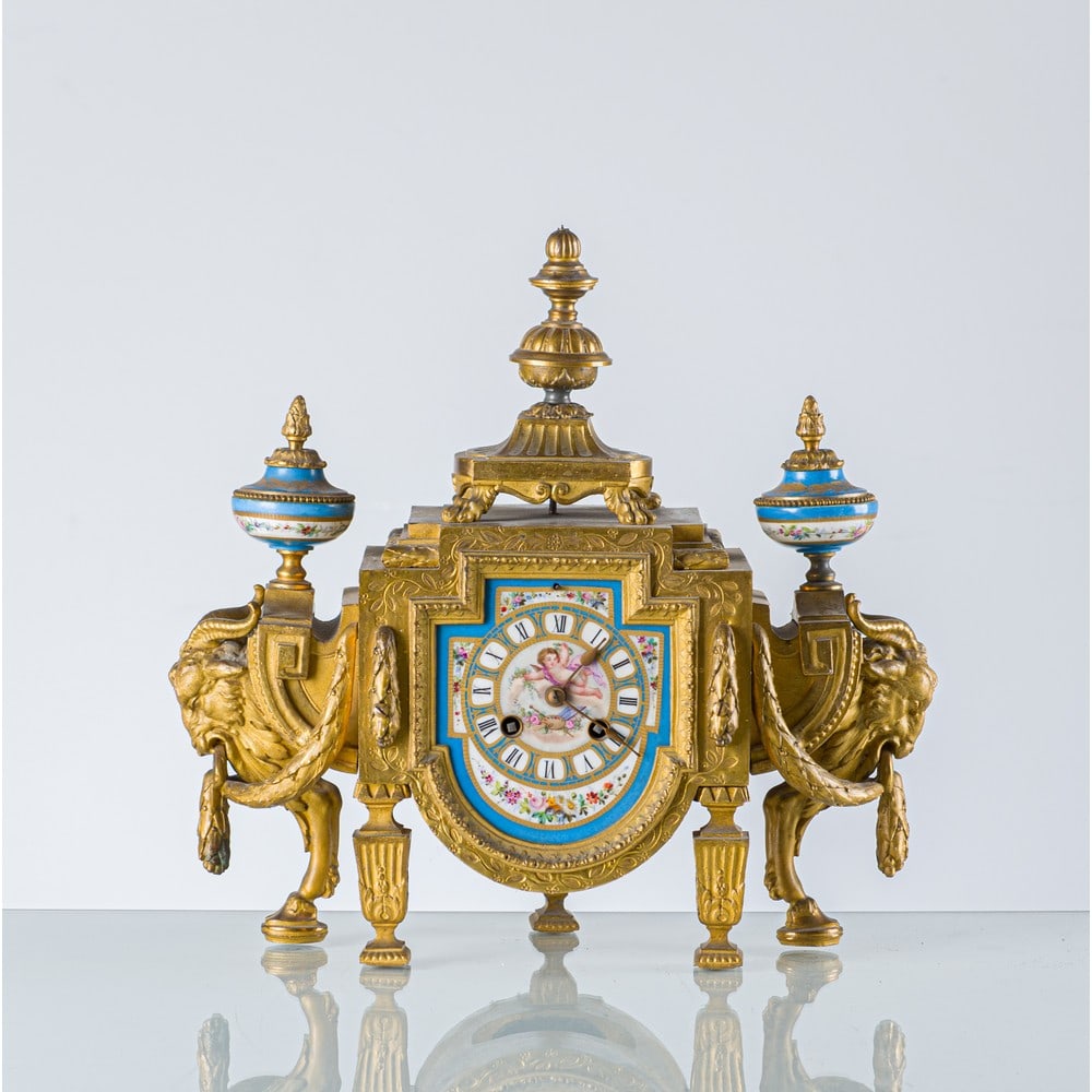 MANIFATTURA FRANCESE DEL XIX SECOLO, Orologio da tavolo (1 of 1)