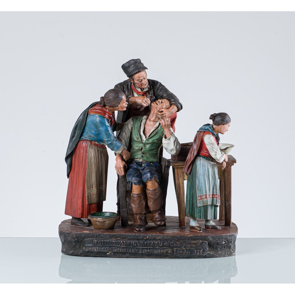 BONGIOVANNI VACCARO (Bottega di), Gruppo in terracotta (1 of 2)