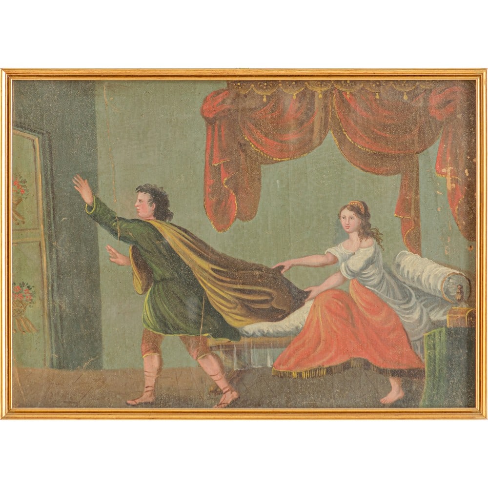 PITTORE NEOCLASSICO FINE DEL XVIII SECOLO, Tempera su tela (1 of 1)