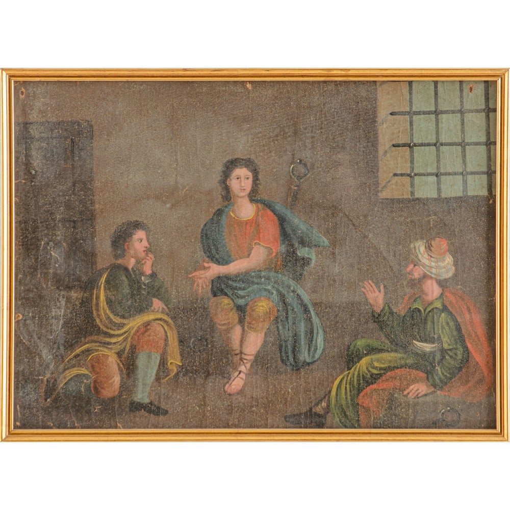 PITTORE NEOCLASSICO FINE DEL XVIII SECOLO, Tempera su tela (1 of 1)