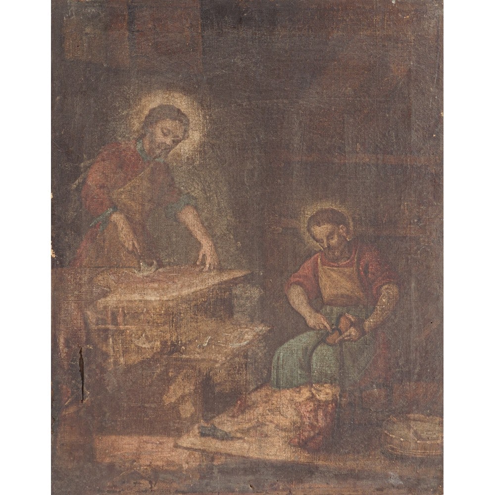 PITTORE SICILIANO DEGLI INIZI DEL XIX SECOLO, Olio su tela (1 of 2)