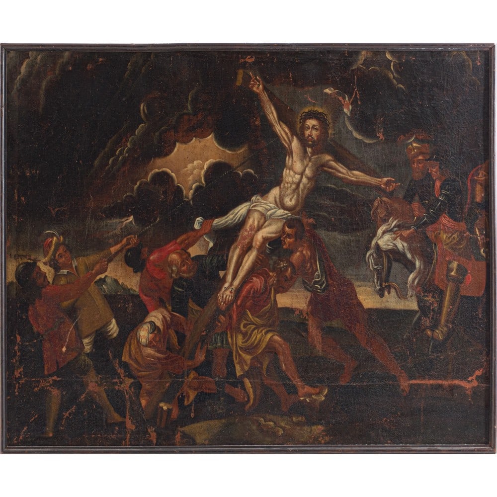 PITTORE SICILIANO DEL XVIII SECOLO, Olio su tela (1 of 2)