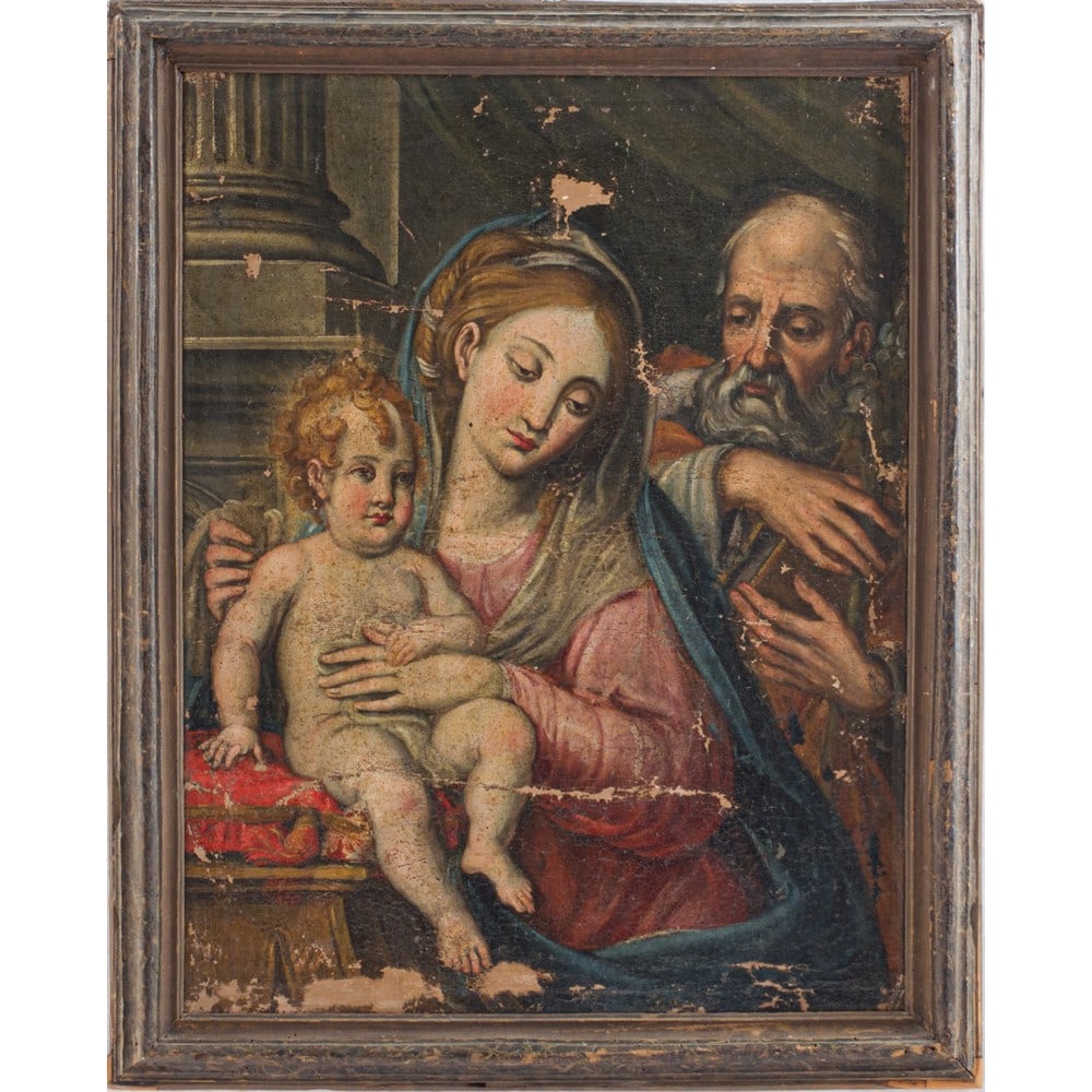 PITTORE ITALIANO DEL XVI SECOLO, Olio su tela (1 of 2)