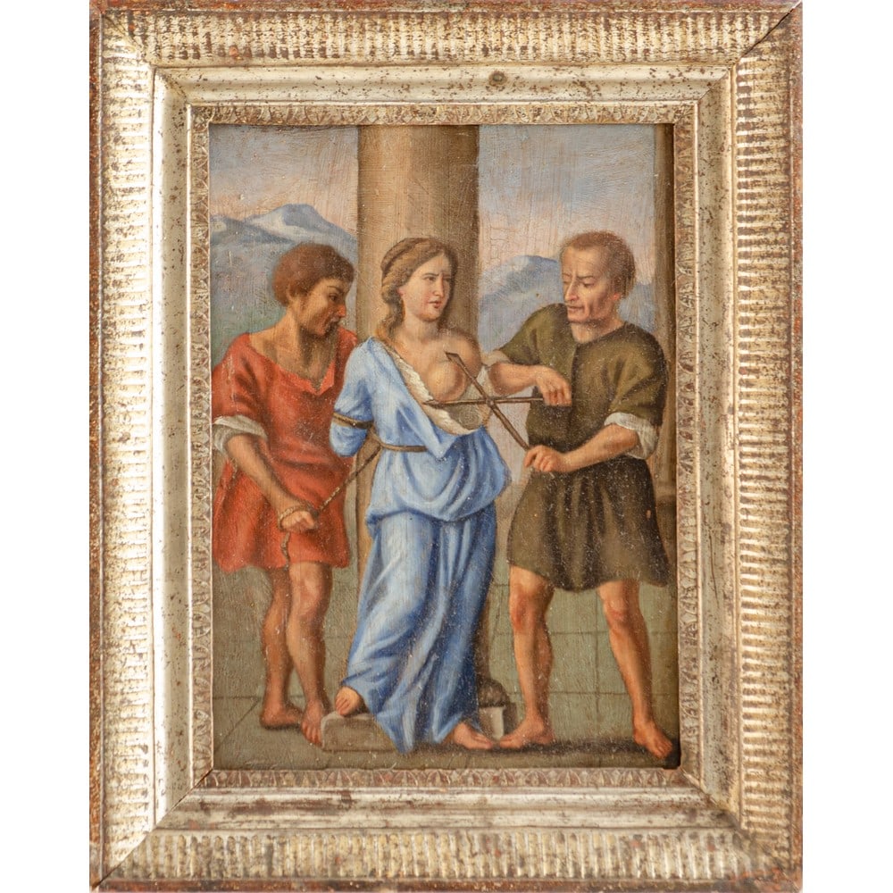 PITTORE SICILIANO DEL XVIII SECOLO, Olio su tela (1 of 1)
