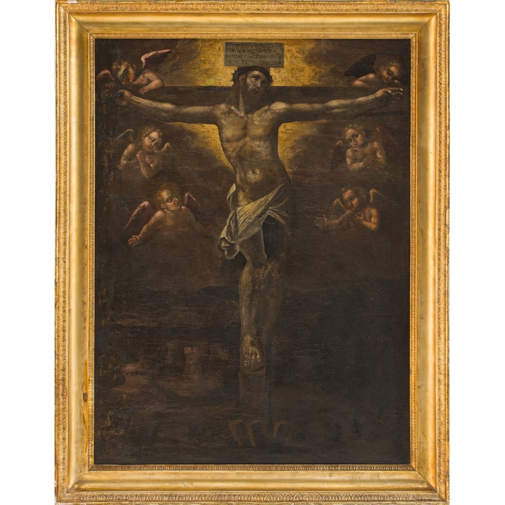 PITTORE SICILIANO DEL XVI SECOLO, Olio su Tela (1 of 2)