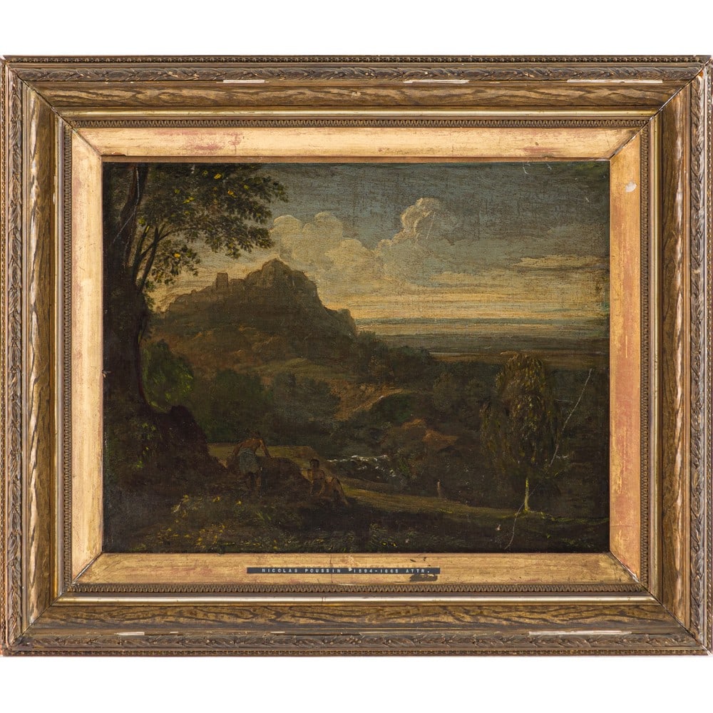 NICOLAS POUSSIN (Scuola di), Olio su tela (1 of 2)