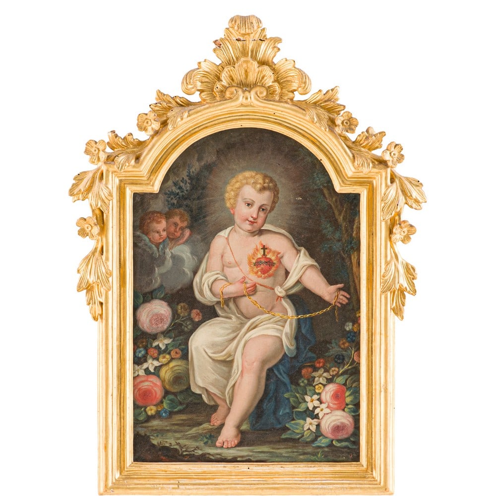PITTORE SICILIANO DEL XIX SECOLO, Olio su tela (1 of 2)