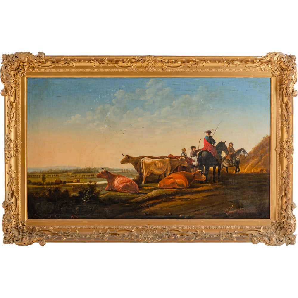 PITTORE ITALIANO DEL XIX SECOLO, Olio su tela (1 of 2)