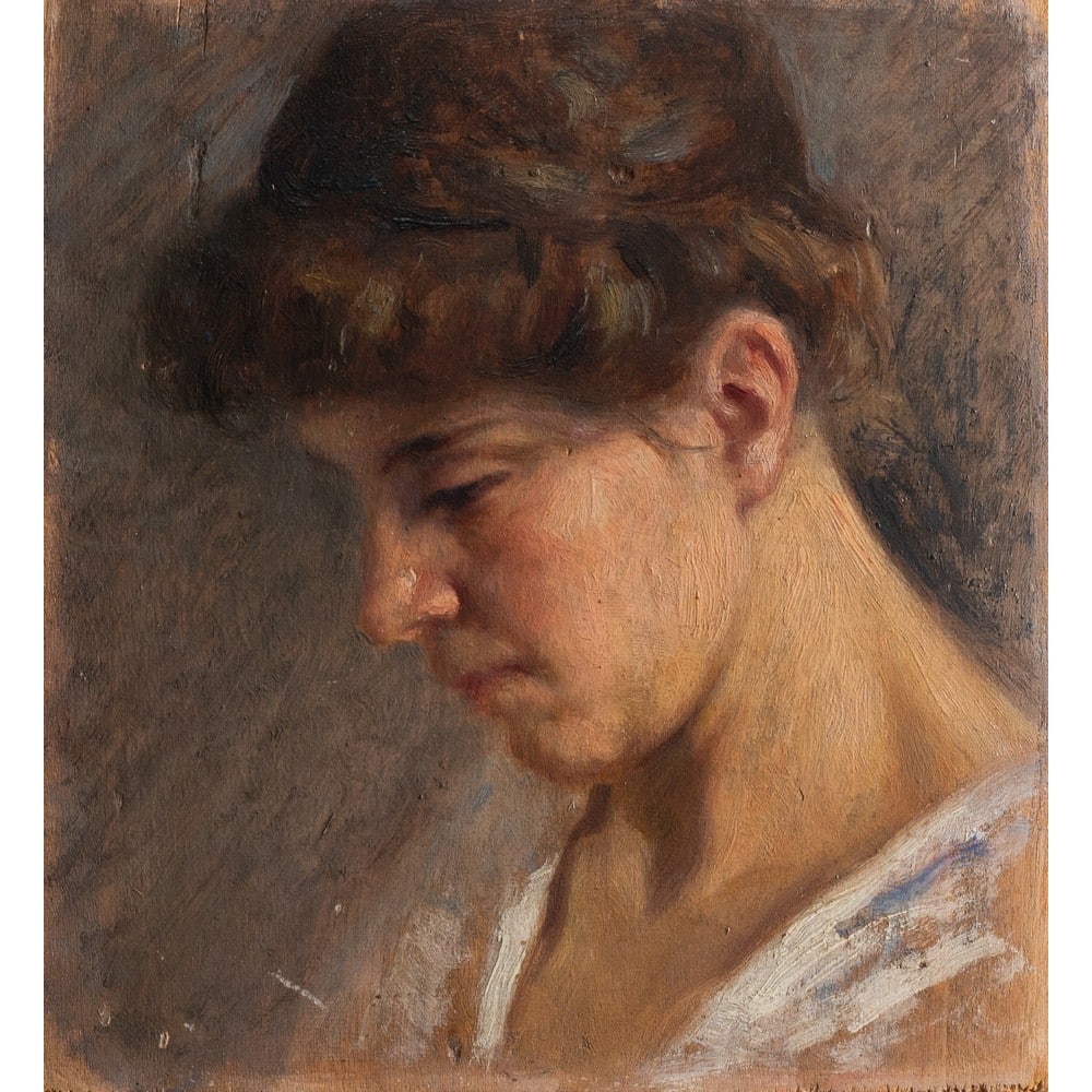 PITTORE TOSCANO DEL XIX SECOLO, Olio su tavoletta (1 of 2)