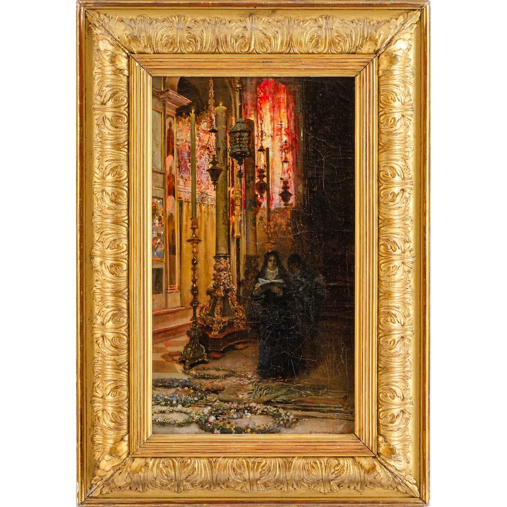 SEBASTIANO GUZZONE, Olio su tela (1 of 2)