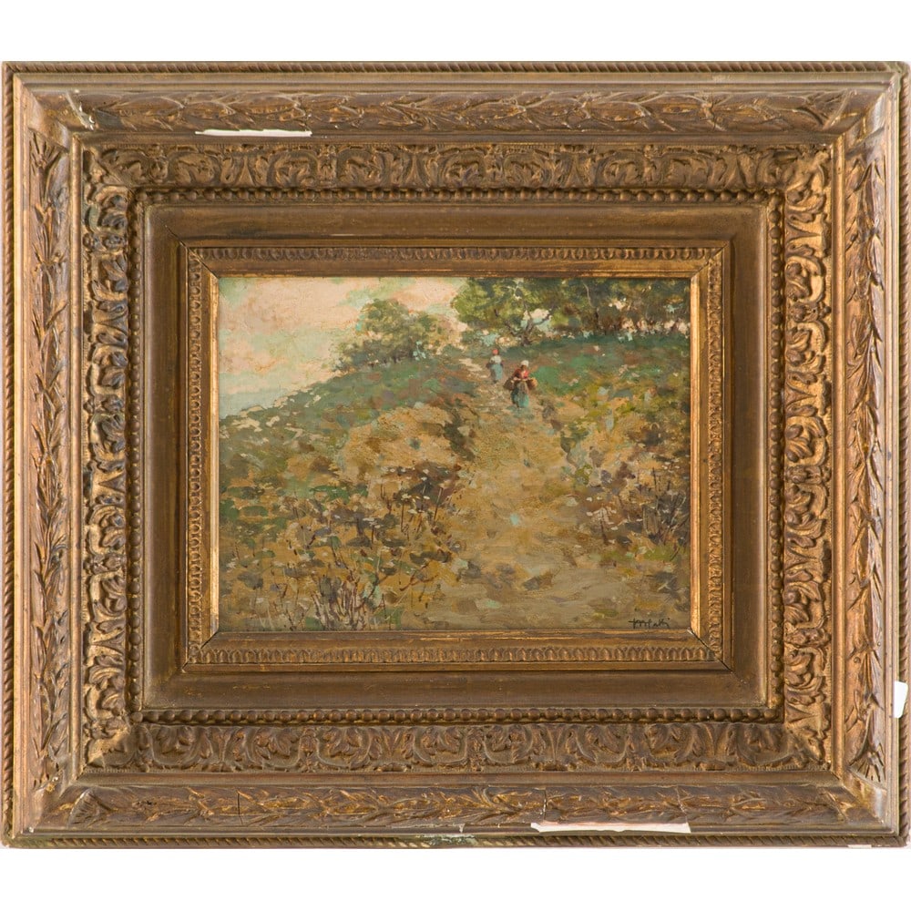 MICHELE CATTI, Olio su tavola (1 of 2)