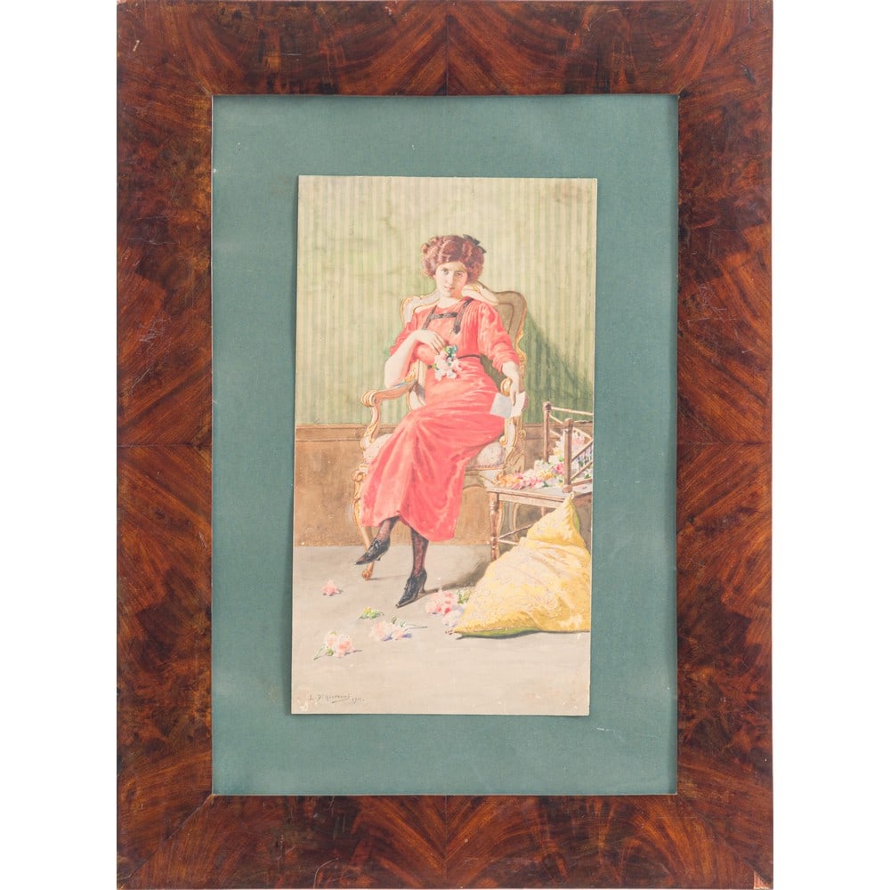 LUIGI DI GIOVANNI, Acquarello su carta (1 of 1)