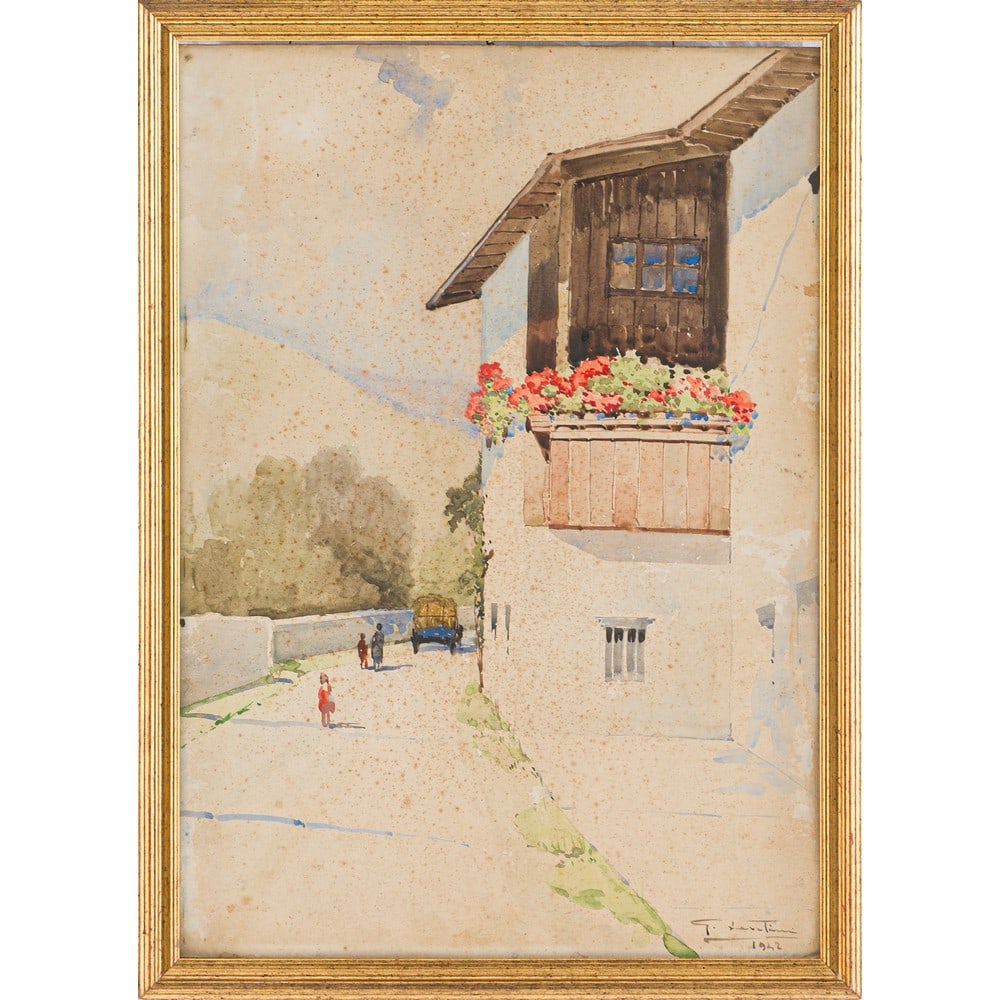 GIOVANNI LENTINI, Acquerello su carta (1 of 2)