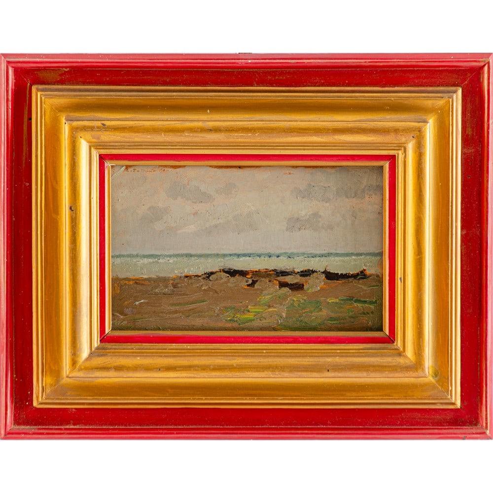 ETTORE DE MARIA BERGLER, Olio su tavola (1 of 2)