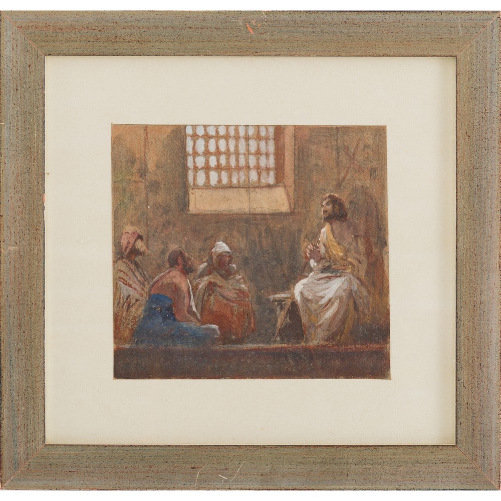 GENNARO PARDO Quattro bozzetti, Tecnica mista su carta (1 of 4)