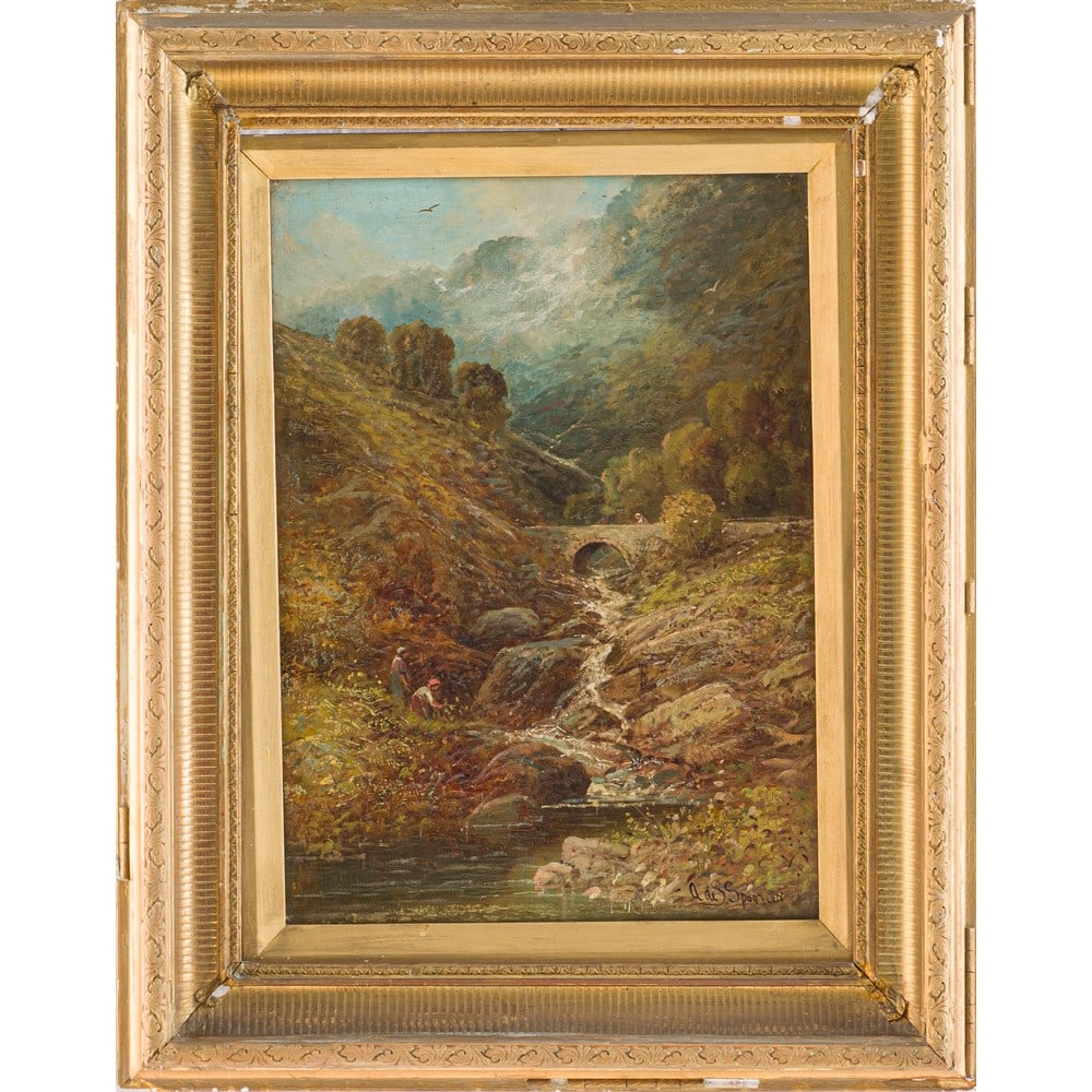 ARTHUR SPOONER, Olio su tela (1 of 3)