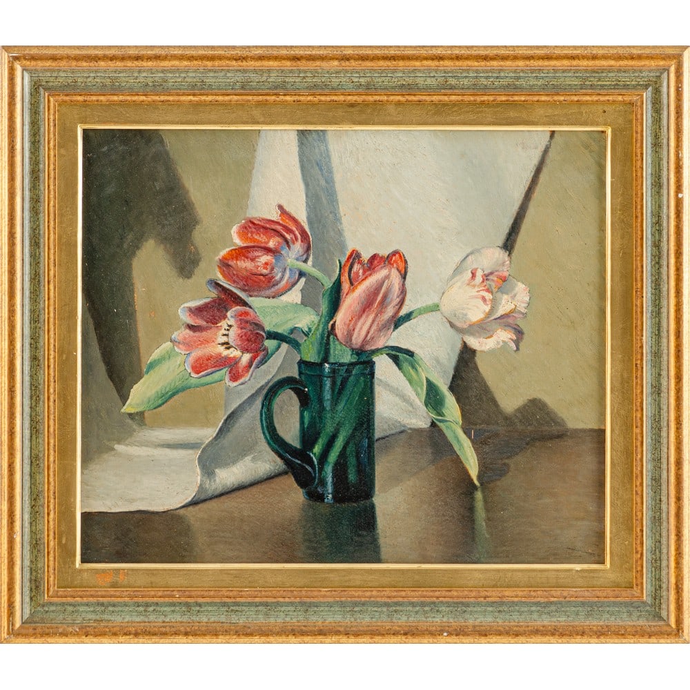 VALENTINO GHIGLIA (Attr.), Olio su cartone (1 of 1)