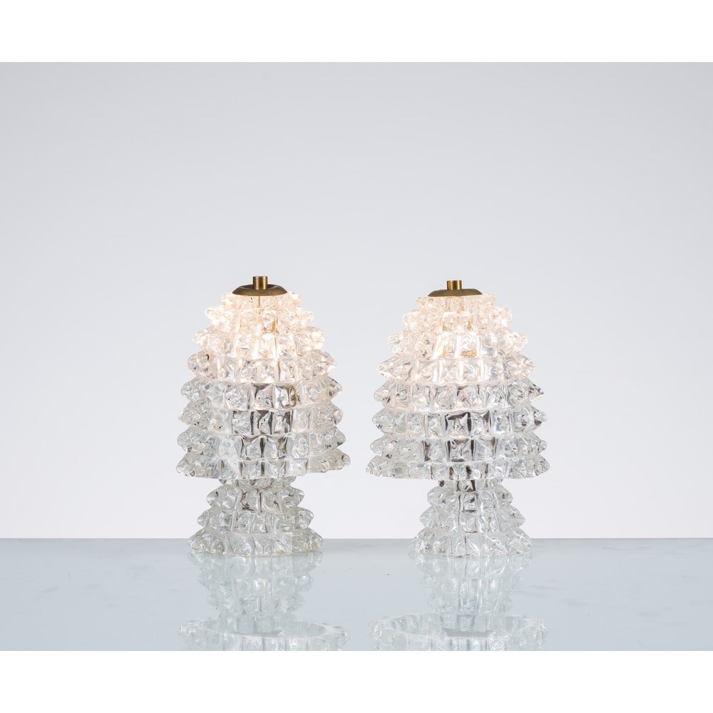 ERCOLE BAROVIER, Coppia di lampade da tavolo (1 of 2)