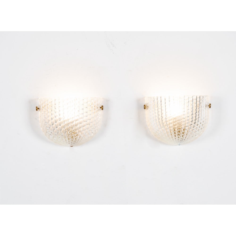 PAOLO VENINI, Coppia di lampade da soffitto (1 of 2)