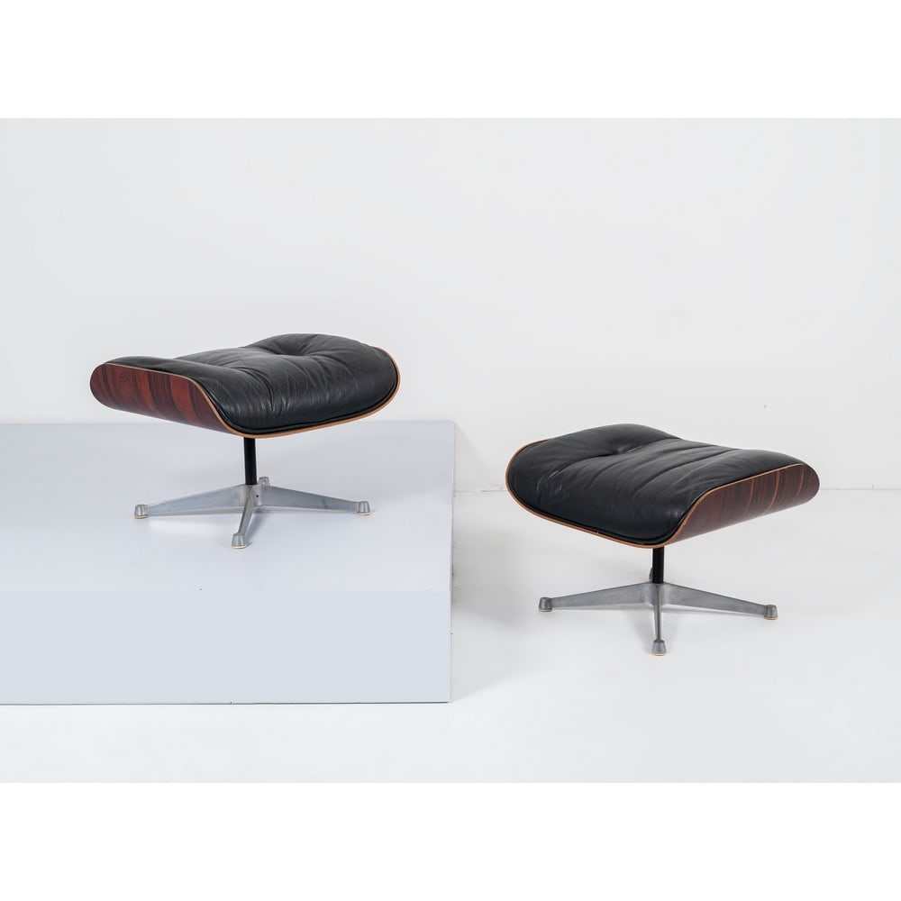 CHARLES & RAY EAMES, Coppia di “Ottoman” (1 of 1)