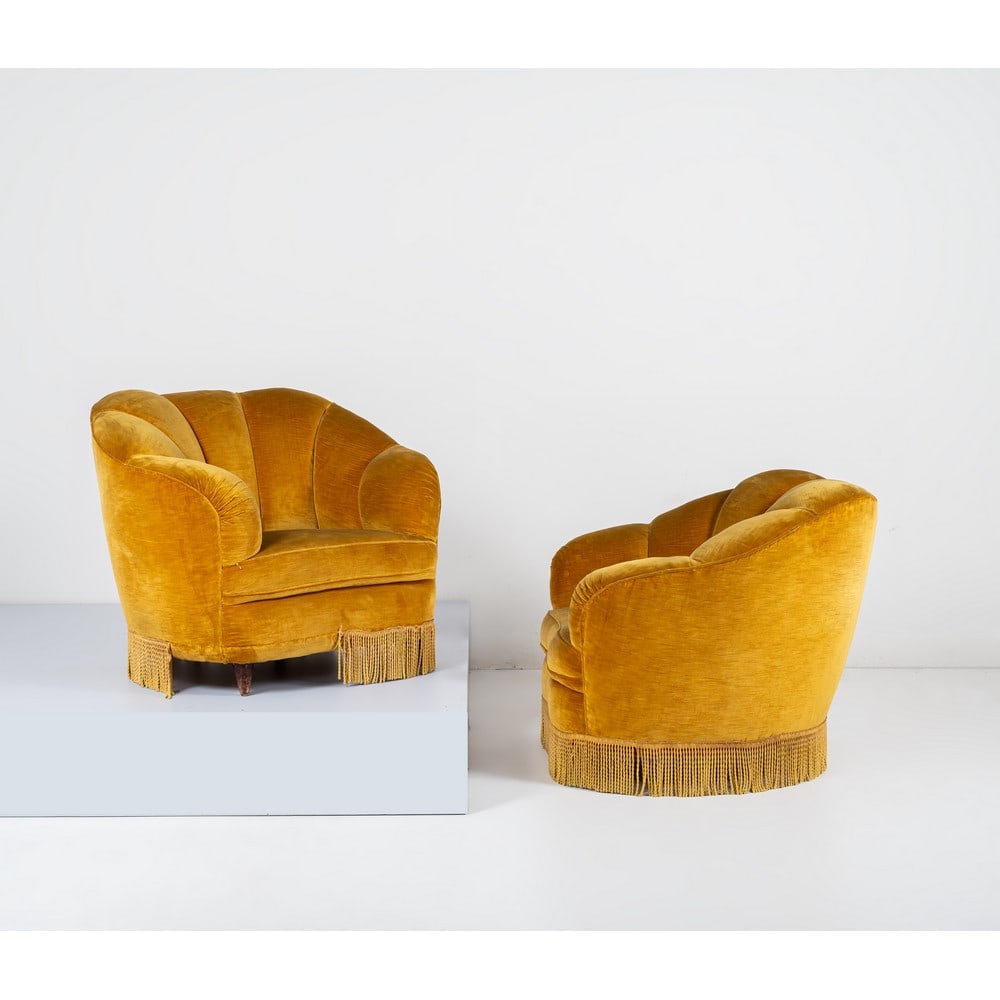 GIO PONTI, Coppia di poltrone (1 of 1)