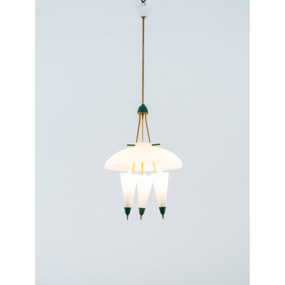 ARTELUCE (Attr.), Lampada a sospensione (1 of 2)