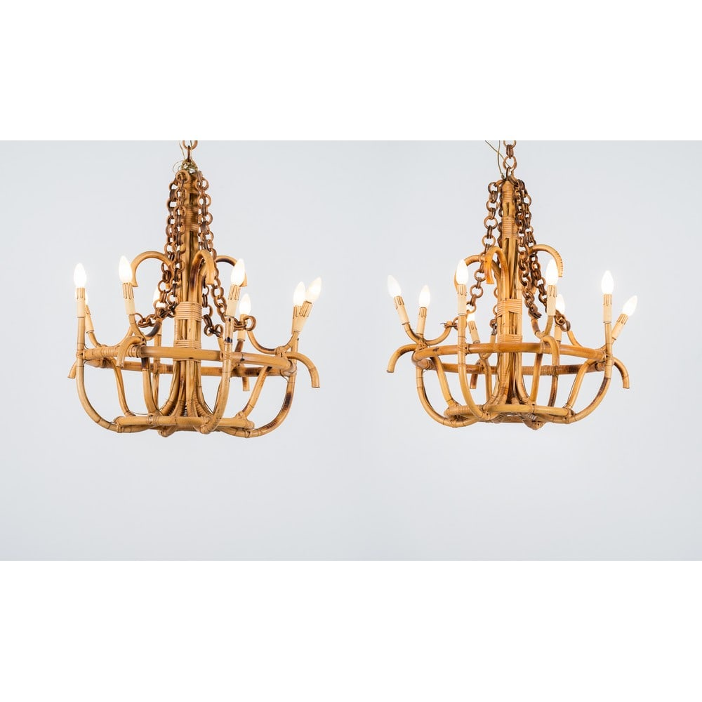 LOUIS SOGNOT (Attr.), Coppia di lampade a sospensione (1 of 1)