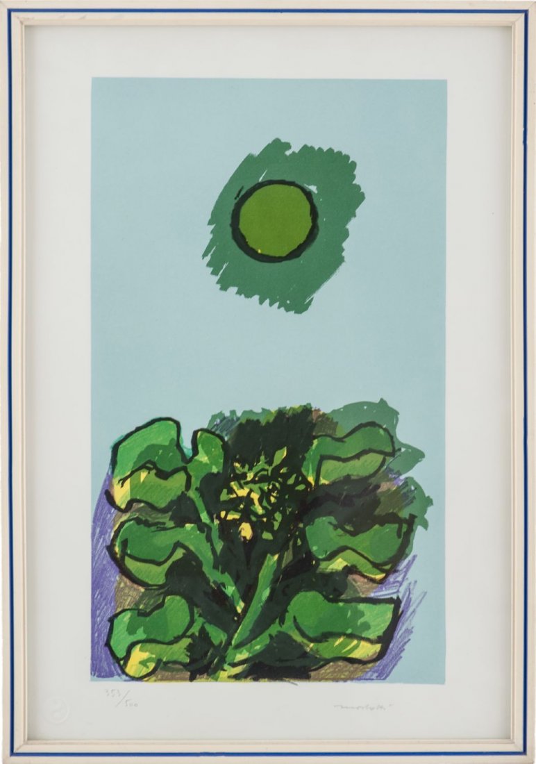 ENNIO MORLOTTI (Lecco 1910 - Milano 1992) LITOGRAFIA a (1 of 1)