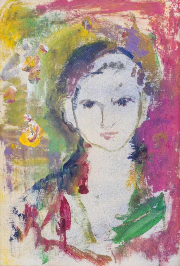 ERNESTO TRECCANI (Milano 1920 - 2009) OLIO su tela (1 of 1)