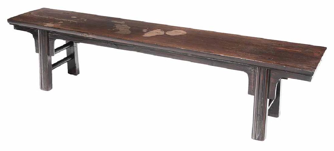 Chinese Figured and Molded Low Table (1 of 4)