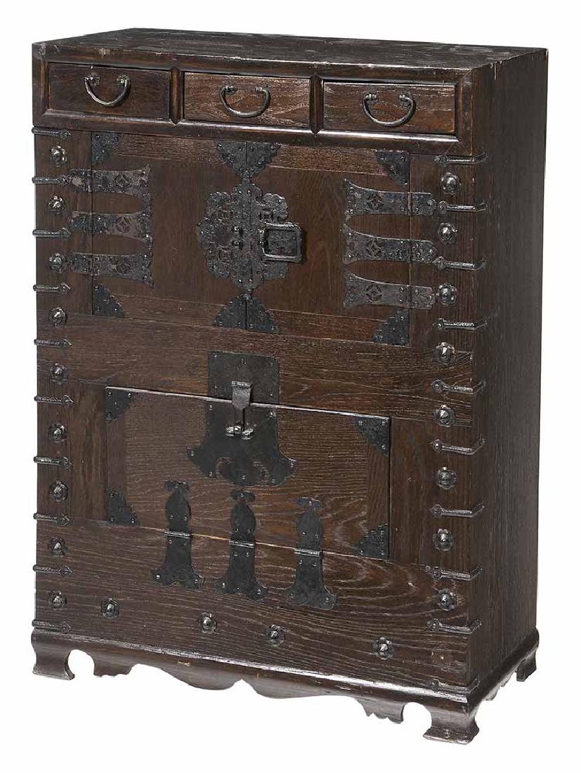 Asian Iron-Bound Chest (1 of 1)