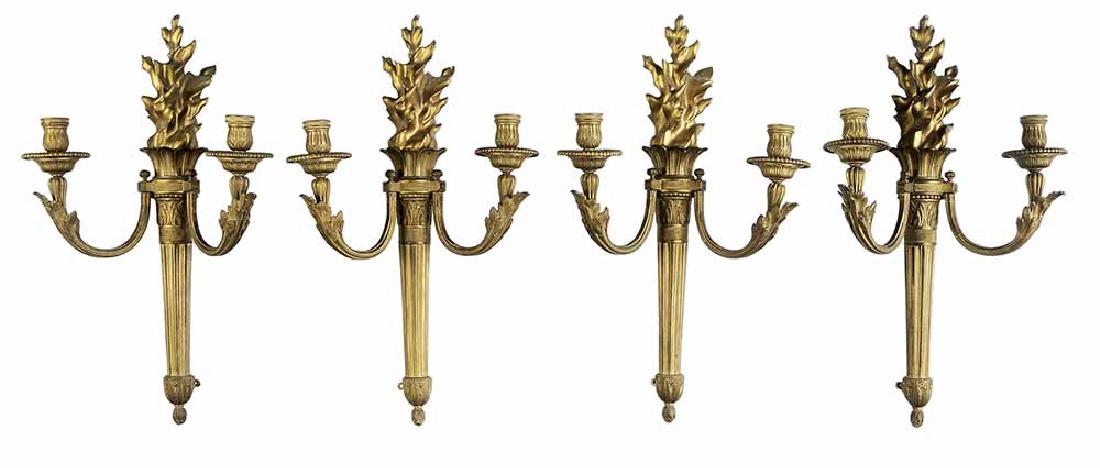 Two Pairs Empire Revival Wall Sconces (1 of 6)