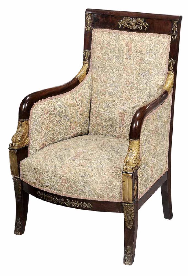 Empire Style Figured Mahogany and (1 of 1)