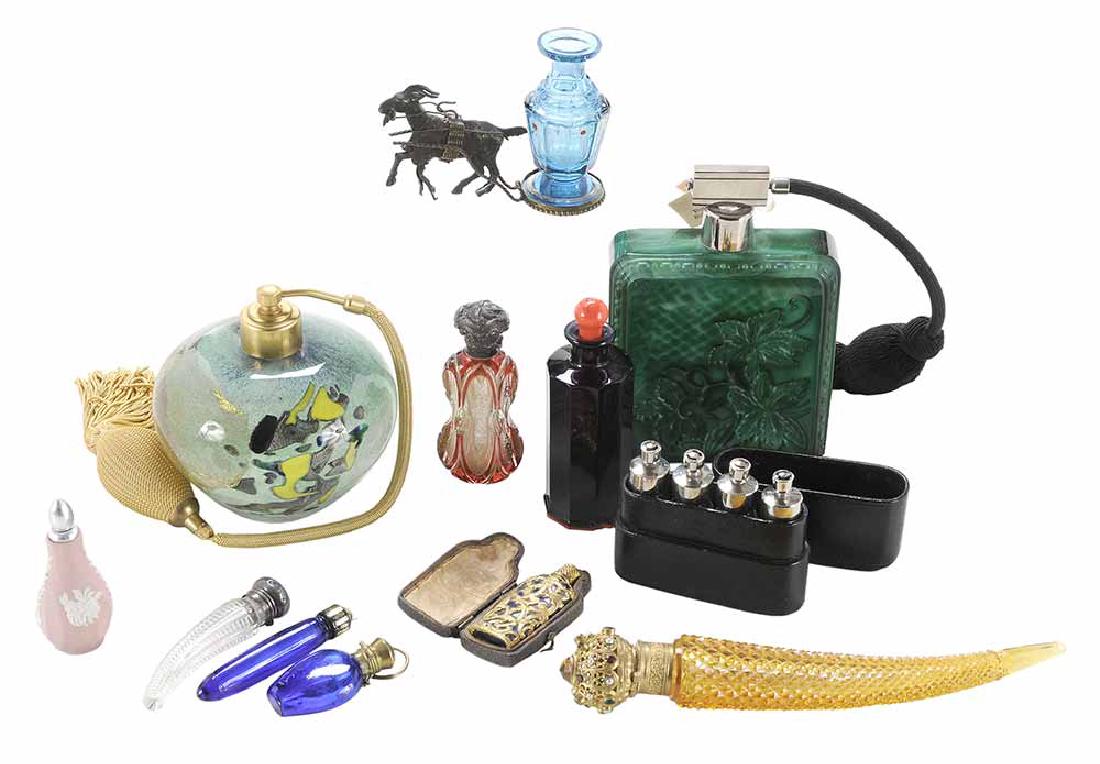 Thirty Perfume Atomizers and Bottles (1 of 5)