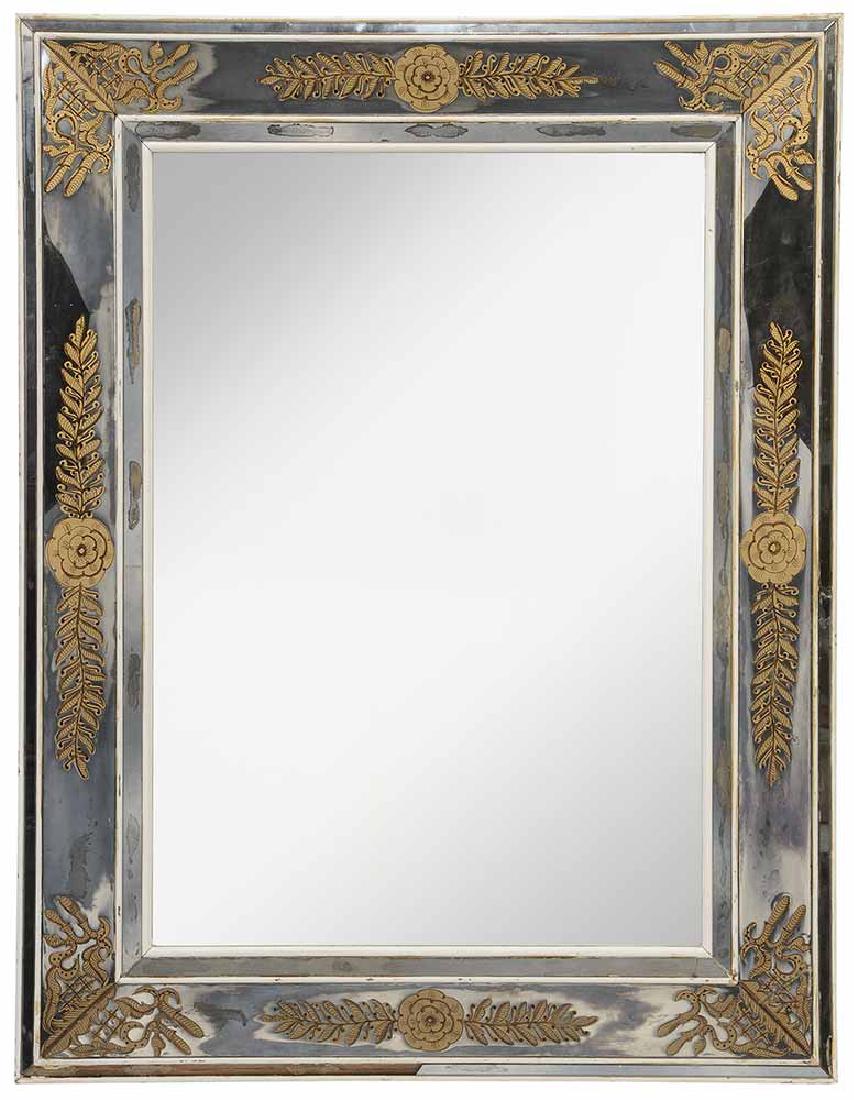 Venetian Style Eglomisé Mirror-Framed (1 of 1)