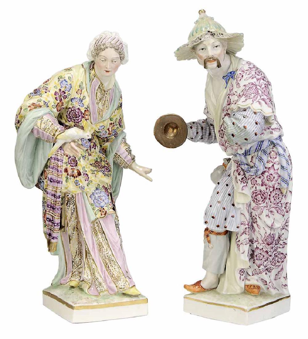 Pair KPM Berlin Porcelain Figures (1 of 12)
