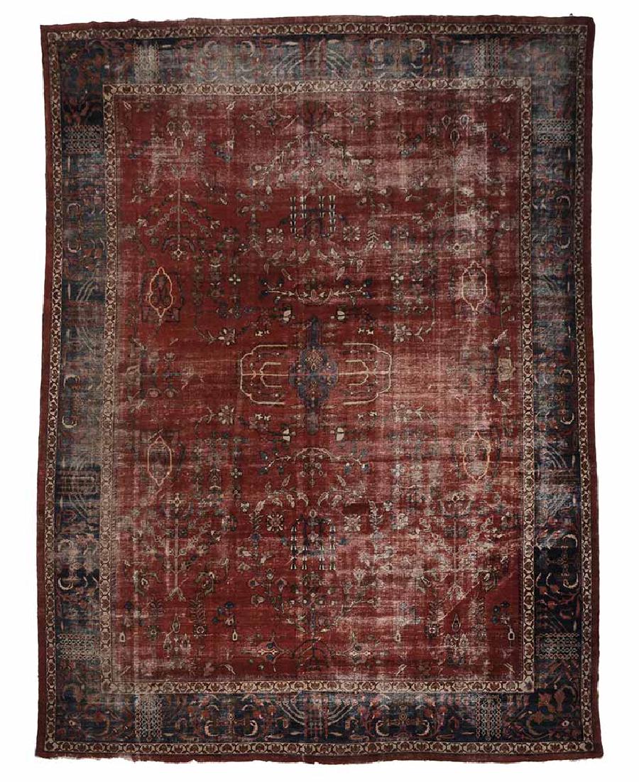 Antique Sarouk Carpet (1 of 7)