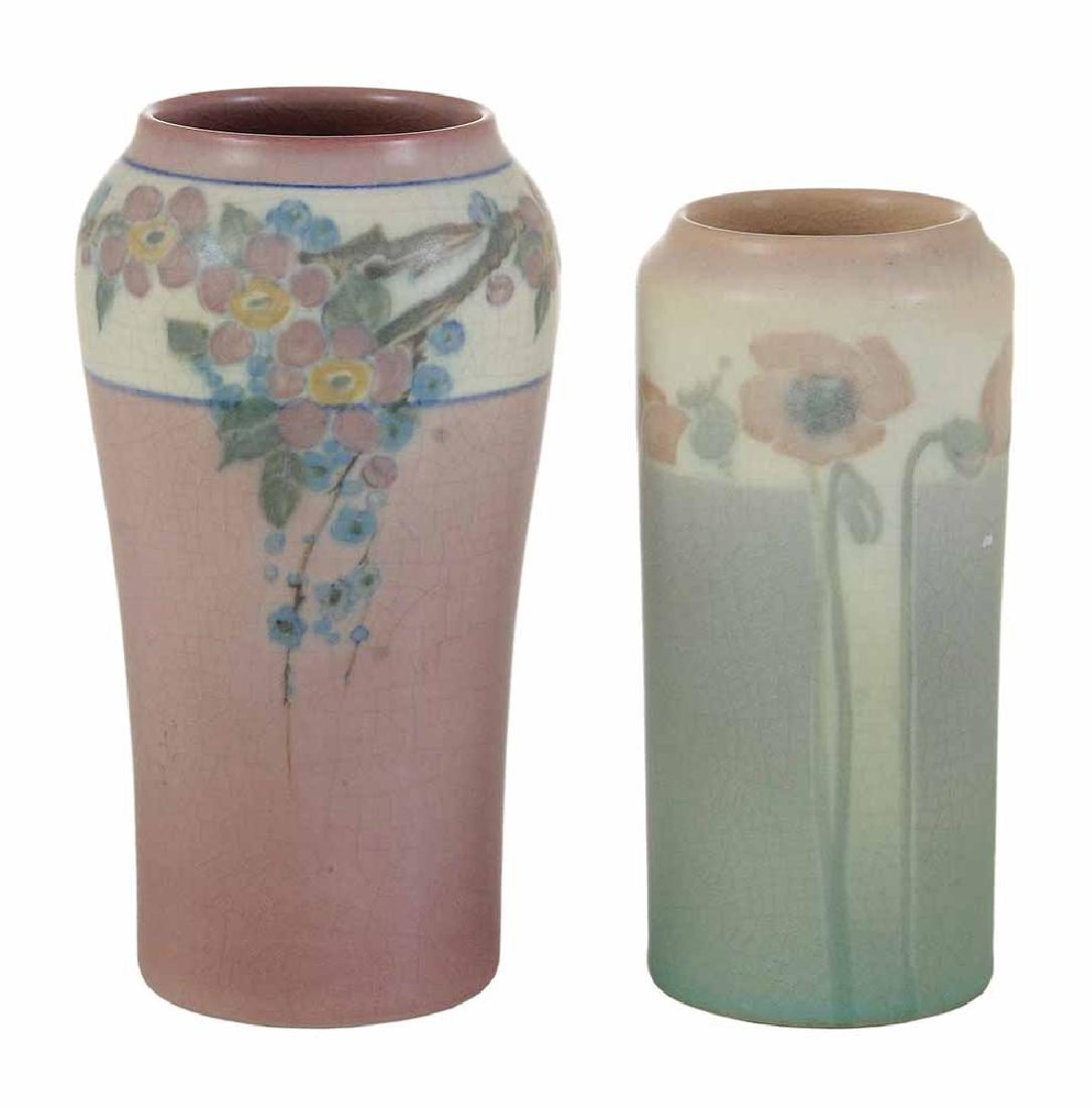 Two Signed Rookwood Pottery Vases (1 of 4)