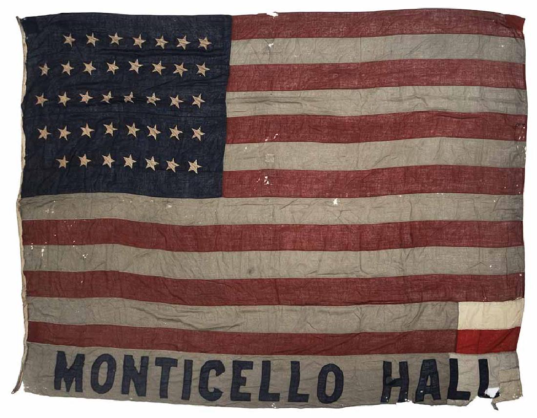 Richmond, Virginia Flag Banner, 38 Stars (1 of 6)