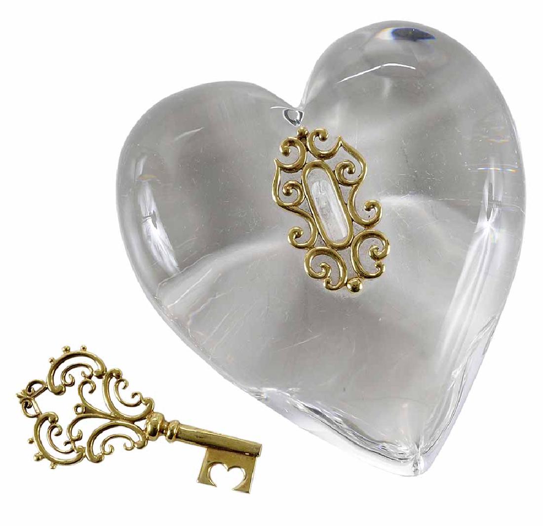 Steuben 18kt. Gold and Crystal (1 of 5)